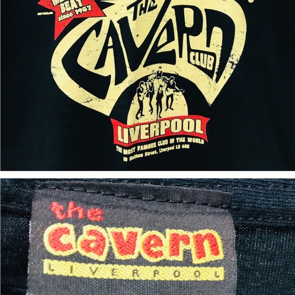 THE BEATLES T-SHIRT THE CAVERN CLUB LIVERP… - Picture 2 of 3